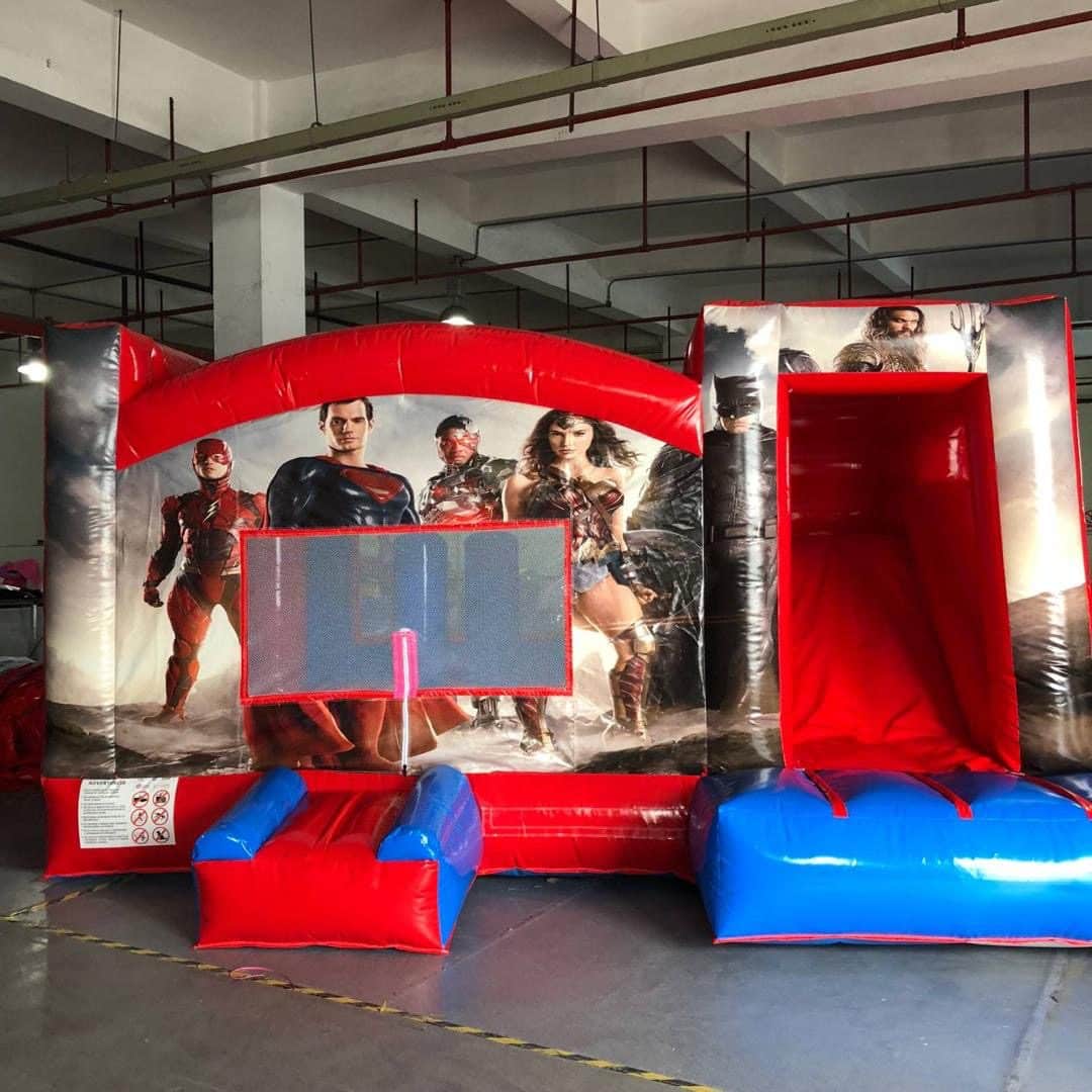 Castillo Hinchable Super Heroes XL - Imagen 2