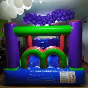 Castillo Hinchable Pista Americana