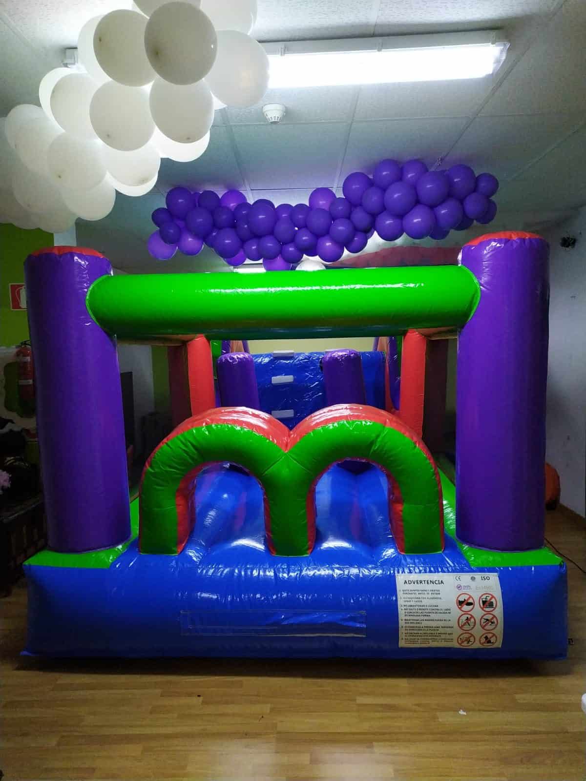 Castillo Hinchable Pista Americana