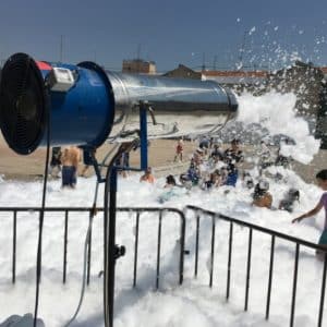Cañones de espuma