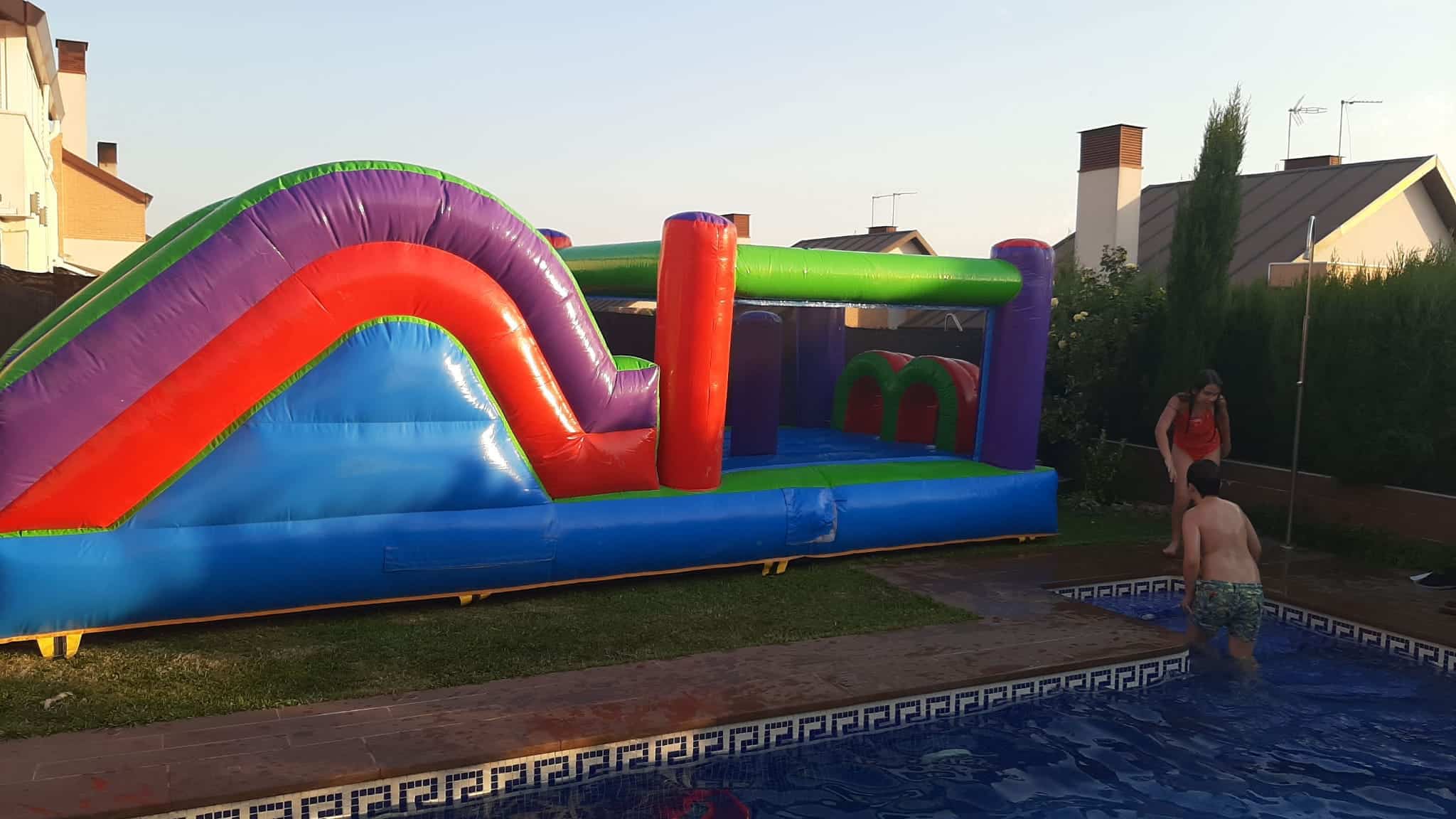 Castillo Hinchable Pista Americana - Imagen 8