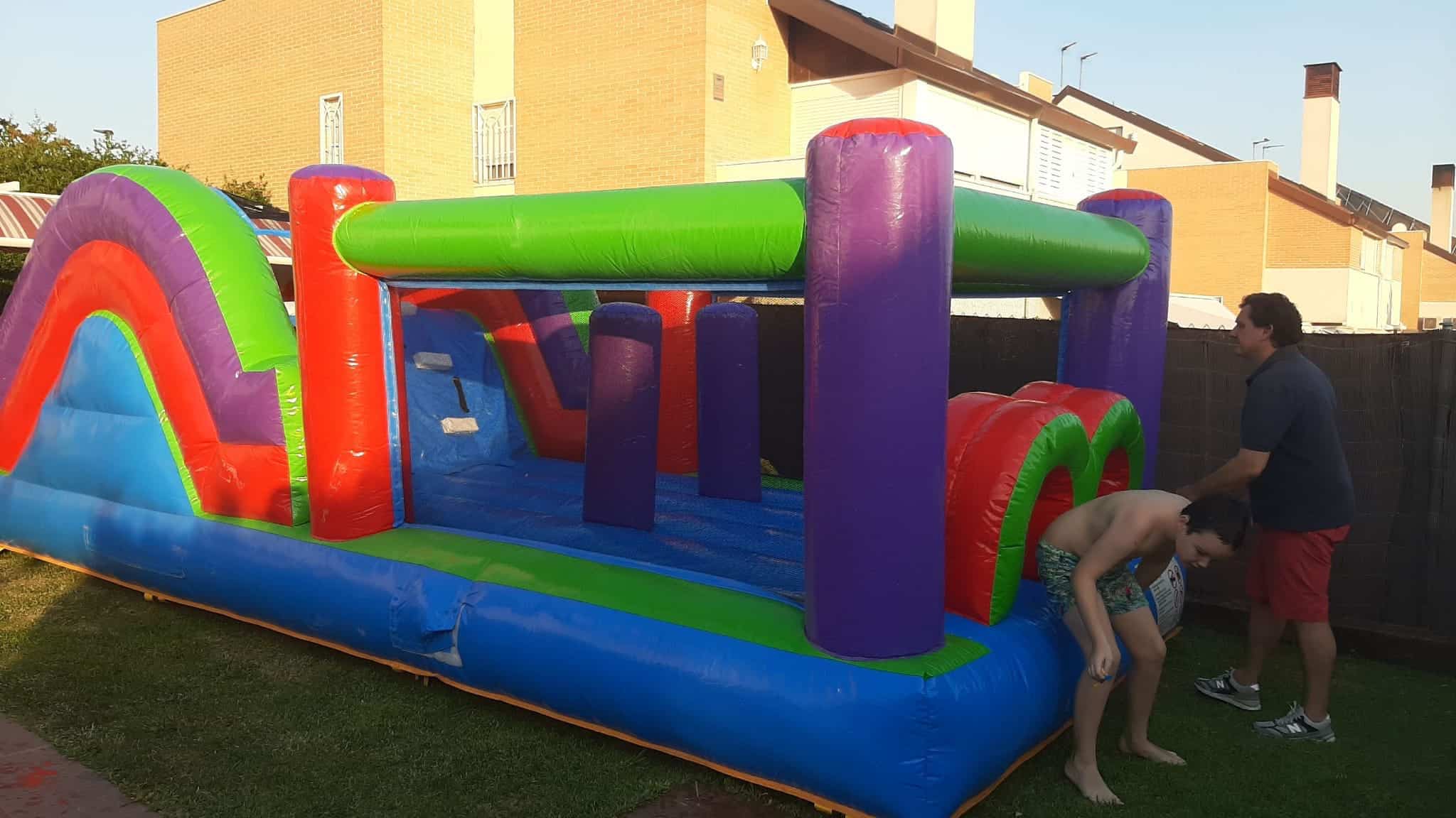 Castillo Hinchable Pista Americana - Imagen 9
