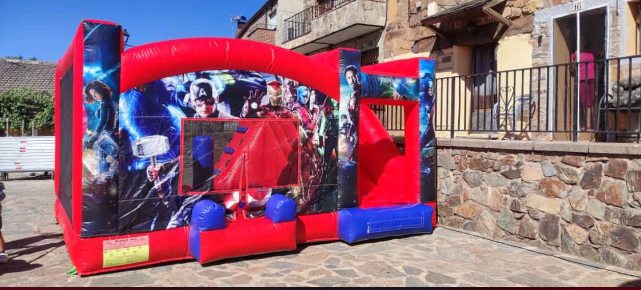 Castillo Hinchable Super Heroes XL - Imagen 6