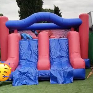 Castillo Hinchable Doble Tobogan Spiderman