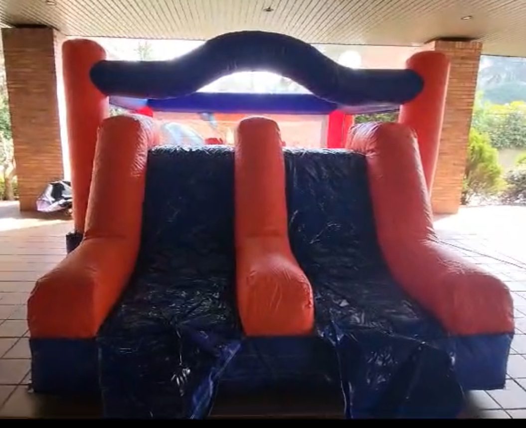 Castillo Hinchable Doble Tobogan Spiderman - Imagen 3
